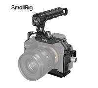 (Upgraded Version) SMALLRIG A7 IV Cage with Top Handle and HDMI Cable Clamp, Basic Kit for Sony Alpha 7R V/Alpha 7 IV/Alpha 7 S III - 3668B