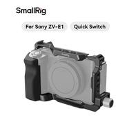 SmallRig ZV-E1 Cage Kit with Silicone Grip and Cable Clamp for HDMI, Sony ZV-E1