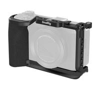 SMALLRIG Camera Cage for Canon PowerShot V1 - 5807 | Built-in Ergonomic Silicone Grip, Quick Release Plate for Arca, 1/4"-20 Threaded Hole, 1/4"-20 Locating Holes for ARRI, Cold