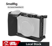 SmallRig Camera Cage for Canon PowerShot V1, Built-in Ergonomic Silicone Grip