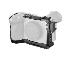 SMALLRIG Camera Cage for Sony FX2, HawkLock Quick Release FX2 Cage with Top Plate, Cable Clamp for HDMI, Multiple Mounting Points, Compatibility With Original XLR Top Handles - 5587
