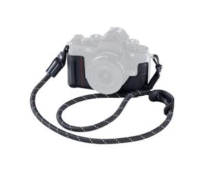 SMALLRIG Camera Case Kit for Nikon Z f, Vintage PU Leather Camera Case Kit, with Enhanced Grip, Scratch-resistant Microfiber Lining, Aluminum Alloy Frame,Shoulder Strap, Black - 5095