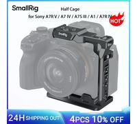 SmallRig Camera Half Cage for Sony Alpha 7R V/Alpha 7 IV/Alpha 7S III/Alpha 1/Alpha 7R IV with Cold Shoes -3639 half cage 3639