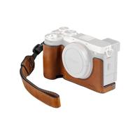 SmallRig A7C II Camera Leather Case Kit for Sony Alpha 7C II / Alpha 7CR with Wrist Strap, Built-in 1/4"-20 Threaded Hole -5015 5015