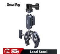 SMALLRIG Camera Mount Clamp, Ballhead Magic Arm with Adapter for GoPro