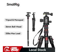 SmallRig Camera Tripod 78" Aluminum Tripod Ball Head Monopod Max Load 33lbs/15kg