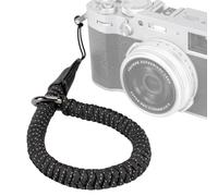 SMALLRIG Camera Wrist Strap, Universal Braided, Adjustable Safety Strap Compatible for DSLR or Mirrorless Camera, Black- 4881