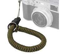 SMALLRIG Camera Wrist Strap, Universal Braided, Adjustable Safety Strap Compatible for DSLR or Mirrorless Camera, Green- 5054