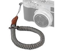 SMALLRIG Camera Wrist Strap, Universal Braided, Adjustable Safety Strap Compatible for DSLR or Mirrorless Camera, Gray- 5055