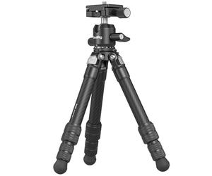 SmallRig Carbon Fiber Mini Desktop Tripod, 15.5'' / 39.5cm Compact Pocket Tabletop Tripod Kit with 360° Ball Head, Built-in QR Plate for Arca, Ball Head Capacity 3kg / 6.6lb for Cameras, DSLRs - 5026