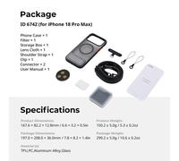 SmallRig Case and Filter Kit for iPhone 18 Pro / iPhone 18 Pro Max
