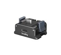 SMALLRIG Charging Adapter Base for DJI Osmo Pocket 3, Aluminum Desktop Type-C Charging Dock with 1/4" Screw Hole & Foldable Two Claw Mount for Tripods/Selfie Sticks, Stabilizer Base Bracket for Arca