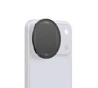 SMALLRIG Clip-On 46mm ND2-ND32 Filter for iPhone 18 Pro Max/ 18 Pro - 6877 | Variable ND2-ND32 Filter with Flexible Silicone Clip, VND Filter Professional Light Control for Mobile Video & Photography