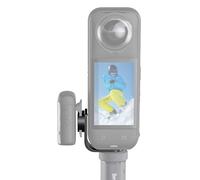 SMALLRIG Cold Shoe Mount 360° Adjustable for Insta360 X5 / X4 Accessories, Invisible Microphone Mount for DJI Mic 3 Transmitter, with 18.5mm Audio Adapter Cable - 5825