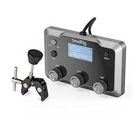 SMALLRIG Control Panel for RC 350/450 COB Light w/LCD Screen-3980 | Features 2" LCD Screen Display and Clamping Magic Arm, for Live Streaming and Video Recording