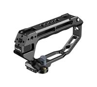 SMALLRIG D-Style NATO Rail Top Handle with Quick Release Clamp, Cold-Resistant Silicone Grip, 1/4"-20 & 3/8"-16 Mounting Holes for Camera, Monitor, Microphone, Versatile Handheld Rig Handle - 5661