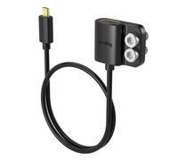 SMALLRIG Data Cable Ultra-Slim 4K 60Hz Micro HDMI to Full-Size HDMI Adapter | With Two 1/4"-20 Screws for Camera Cage L-Bracket, for Sony A7R IV A7III for Fujifilm X-T3 - 6125