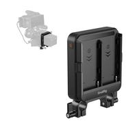 SMALLRIG Dual NP-F Battery Plate Kit for 15mm LWS Rods, Power Supply for D-Tap, DC, USB-C Ports, Adapter Mount Plate for NP-F550 / 570/750 / 770/950 / 970 Batteries, Supports UPS - 5537