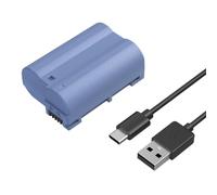 SMALLRIG EN-EL15C Battery 2400mAh USB-C Camera Battery for Nikon - 4332B | 2.5H Full Charged for Nikon Z6 III, Zf, Z8, Z7, Z6, Z7 II, Z6 II, Z5, D850, D810, D810A, D780, D750, D610, D500