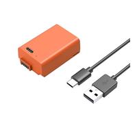 SMALLRIG EN-EL25 Battery 1250mAh USB-C for Nikon Z30 / Z50 / Z fc - 4967 | Replacement Battery 1.75H Full Charged, Rechargeable Camera for Nikon Z30, Z50, Z fc, Orange