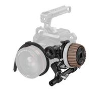 SMALLRIG F60 Modular Follow Focus with A/B Stops, allows Wide-range - 5163 | 0.6kgf-1.8kgf Stepless Damping Adjustment, with 15mm Rod Clamp, Snap-on Gear Ring Belt for DLSRs and Mirrorless Camera