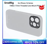 SmallRig FilMov 17mm Threaded Lens Mount Plate for iPhone 16 Series, for iPhone 16 Phone Case for iPhone 16 Pro Max -4992 4992