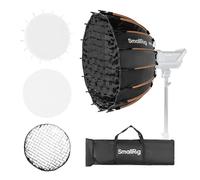 SMALLRIG FP-60 25.2" Parabolic Softbox with Bowens Mount for Studio Photography, Quick Release Soft Box with Honeycomb Grid, Diffusers, for SMALLRIG RC 220 pro, for Neewer for Godox for Aputure - 5396