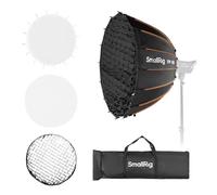 SMALLRIG FP-90 35.4" Parabolic Softbox for Bowens Mount Lights-5395 | Quick Release with Honeycomb Grid and Diffusers, for SMALLRIG RC 220 pro, for Neewer, for Godox, and for Aputure