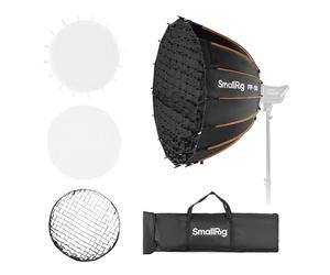 SMALLRIG FP-90 35.4" Parabolic Softbox with Bowens Mount for Studio Photography, Quick Release Soft Box with Honeycomb Grid, Diffusers, for SMALLRIG RC 220 pro, for Neewer for Godox for Aputure - 5395