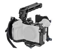 SMALLRIG FX2 Cage Kit with V-Mount Plate, Top Handle, Clamp for HDMI - 5590 | and Wrist Strap, Built-in Multiple Expansion Interfaces, Advanced Rig for Sony FX2