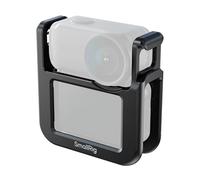 SMALLRIG Half Cage for DJI Osmo Nano w/1/4"-20 & Cold Shoe-5764 | Features a 1/4"-20 Threaded Hole, Quick Release Mount for DJI, and a Cold Shoe Mount