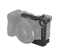 SMALLRIG Half Cage for Sony Alpha 6700/6600 / 6500/6400-4337 | Built-in Quick Release Plate for Arca-Type, Camera Video Cage with Shoe Mount, 1/4''-20 & 3/8''-16 Threaded Holes