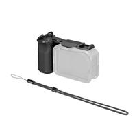 SMALLRIG Handle for DJI Osmo Action 6, Street Photography Side Grip with Shutter Button & Cold Shoe, Compatible with SmallRig Action 6 Cage 5887/5888, Wrist Strap Included for Street Photography-6259