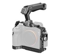 SMALLRIG HawkLock A7 V/A7R V/A7 IV Cage Kit - 6027 | for Sony Alpha 7 V/7R V/7 IV, with NATO Top Handle, NATO Rail, Quick Release Plate for Arca, Cable Clamp for HDMI