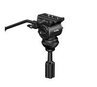 SMALLRIG Heavy Duty Tripod Fluid Video Head with φ75mm Bowl Base | Max Load 8kg (17.6lb), 85°/-78° Tilt, 360° Pan, Snap-on Quick Release Plate for Manfrotto Plate (501PL), for DSLR Camera-6551