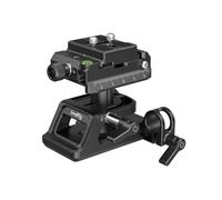 SMALLRIG Height-Adjustable Mount Plate for Arca-Swiss w/Rod Clamp-4233 | Baseplate with 15mm Rod Clamp, Supports Vertical/Horizontal Filming, Compatible with DJI RS Series
