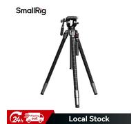 SmallRig Hydraulic Aluminum Camera Tripod with Video Fluid Head 6kg/13.2lb Load