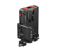 SmallRig 5881 Intelligent Power Management V-Mount Battery Adapter Plate (With 15mm Dual Rod Clamp)