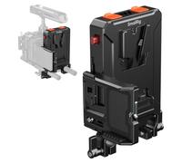 SMALLRIG Intelligent Power Management V-Mount Battery Adapter Plate with 15mm Dual Rod Clamp 5881