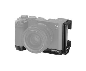 SMALLRIG L-Bracket for Sony Alpha 7C II/Alpha 7CR - 4569 | L-Shaped Plate with Built-in Opening and Closing Wrench, Quick-Release Plate for Arca, Strap Hole, QD Hole and 1/4"-20