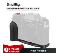 SmallRig 5663 L-Shaped Mount Plate with Silicone Handle for FUJIFILM X-T30 / X-T30 II / X-T30 III, Black
