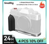 SmallRig L-Shaped Mount Plate with Silicone Handle for FUJIFILM X-T30 / X-T30 II / X-T30 III Black/ Sliver/ Charcoal Silver 5663 Charcoal Silver 5665
