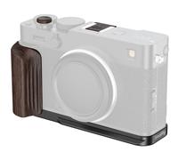 SmallRig L-Shaped Mount Plate with Wooden Handle for Fujifilm X-E5 Ebony Black 6236
