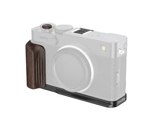 SmallRig L-Shaped Mount Plate with Wooden Handle for Fujifilm X-E5 Ebony Black 6237