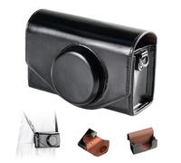 SMALLRIG Leather Case Bag for FUJIFILM X-E5 / X100VI, Carrying Case with Magnetic Closure, Protective Pouch, Compact Storage Bag, Crossbody Bag, Shoulder Strap, Black- 5987