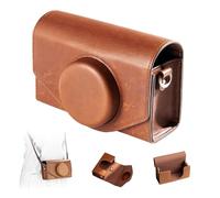 SMALLRIG Leather Case Bag for FUJIFILM X-E5 / X100VI, Carrying Case with Magnetic Closure, Protective Pouch, Compact Storage Bag, Crossbody Bag, Shoulder Strap, Brown - 5986