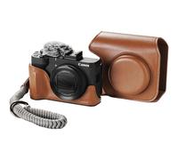 SmallRig 5385 Leather Case Kit for Canon PowerShot V1, brown | ✅ 5 years warranty
