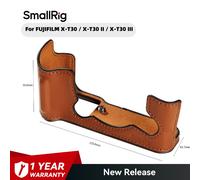 SmallRig Leather Half Case Kit for FUJIFILM X-T30 / X-T30 II / X-T30 III (Brown)