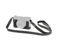 SMALLRIG Leather Half Case Kit for Panasonic LUMIX L10, Including Retro Style Protective Case and Shoulder Strap, 1/4"-20 Threaded Hole, Compatible with Tripods (Black) - 6274