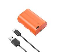 SMALLRIG LP-E6P Battery, 2520mAh Replacement USB-C Battery for Canon EOS R5 Mark II,R6 Mark II R5,R6,R7,5D Mark II,5D Mark IV,60D,70D,80D,90D, 2.5h Quick Full Charge, Fully Decoded - 5407